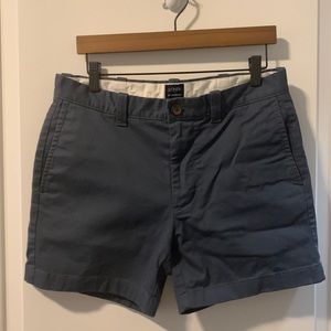 J. Crew 5 Inch Chino Shorts
